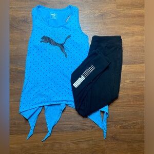 Girls puma set